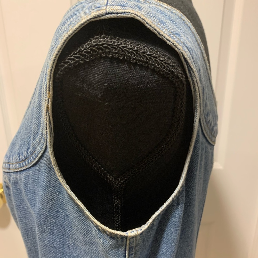 DKNY 100% cotton denim dress size 8 - Picture 11 of 14